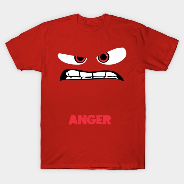 Inside Out Of Anger T-Shirt by TravisLove